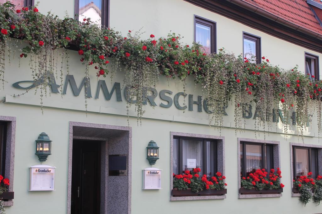 Ammerscher Bahnhof Hotel Mühlhausen Exterior foto